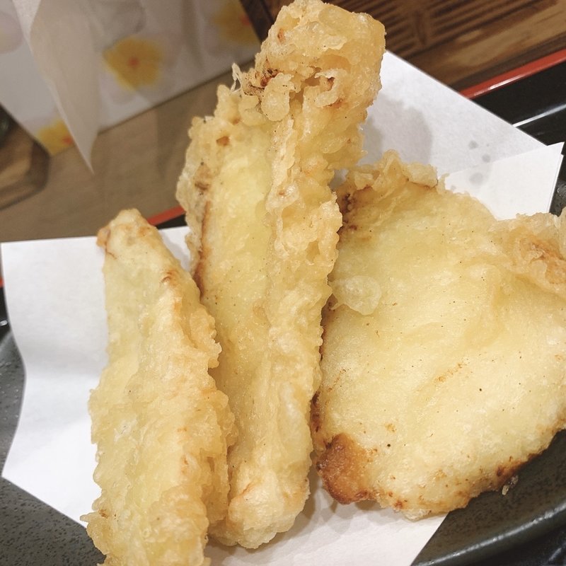 かしわ天(博多うどん「はし田たい吉」新橋)