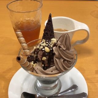 チョコレートパフェ(ステーキ宮 ベルモール店 )