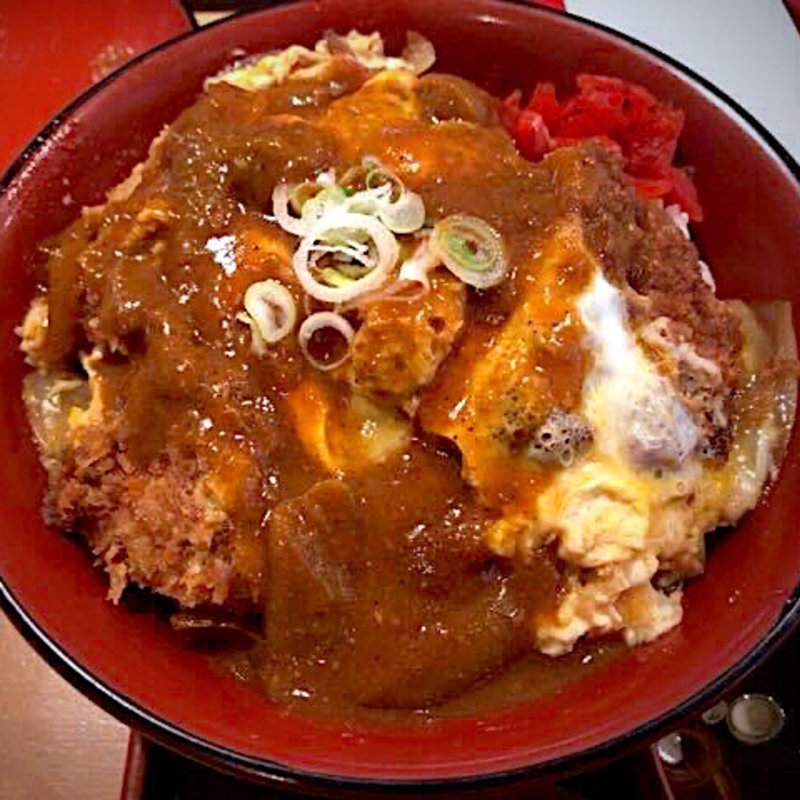 かつ丼カレー丼(風笑り家 )