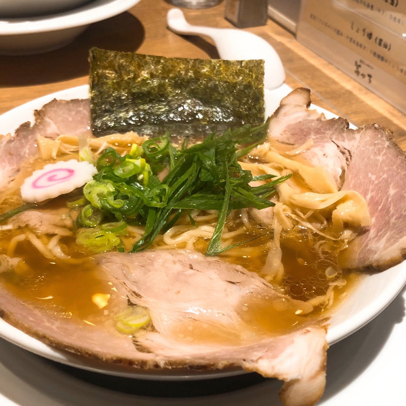 丸鶏醤油ちゃーしゅうめん(蔵前 中華そば 高ひろ)