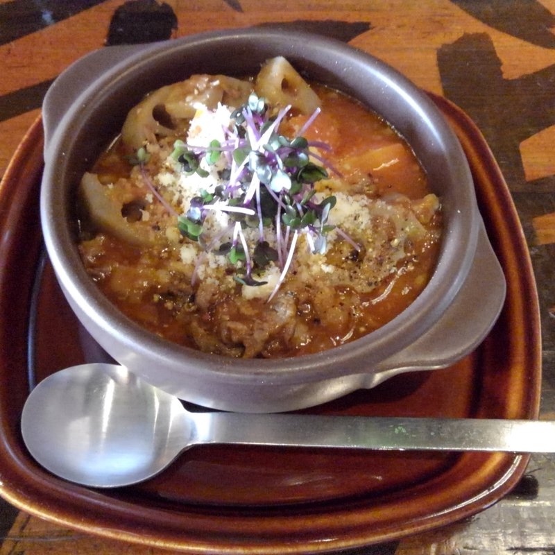 牛スジ煮込み(常陸野ブルーイング・ラボ 神田万世橋店)