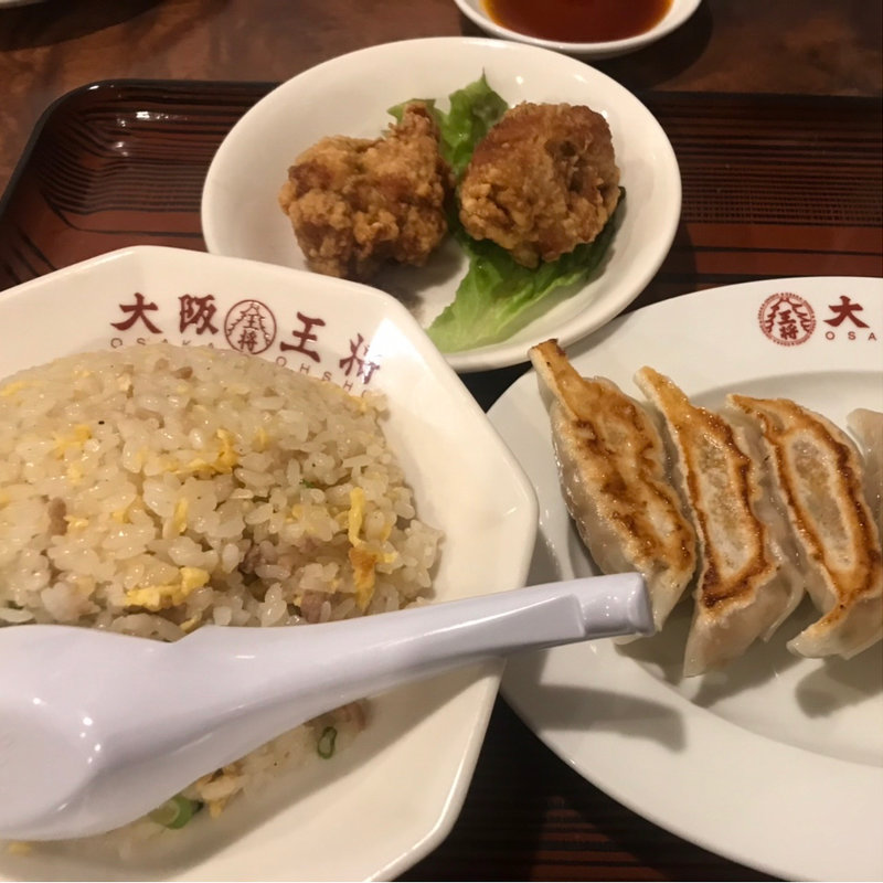 チャーハンセット(大阪王将 向日町店 （オオサカオウショウ）)