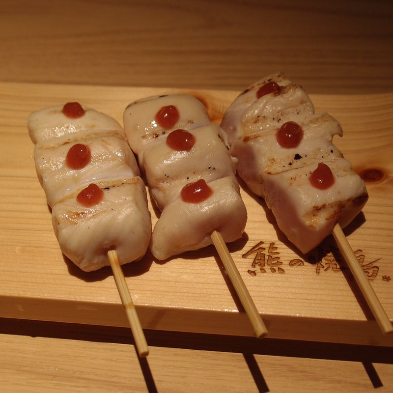 梅ささみ(熊の焼鳥　中目黒店)