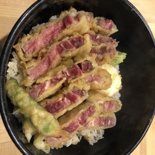 ステーキ天丼(日本橋天丼 一心)
