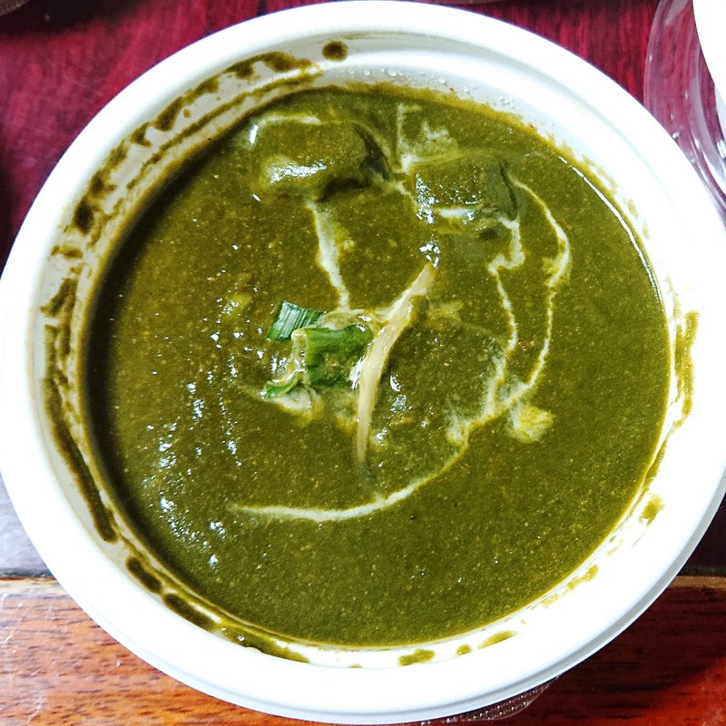 パラックパニールカレー(ガガンのカレー屋さん)