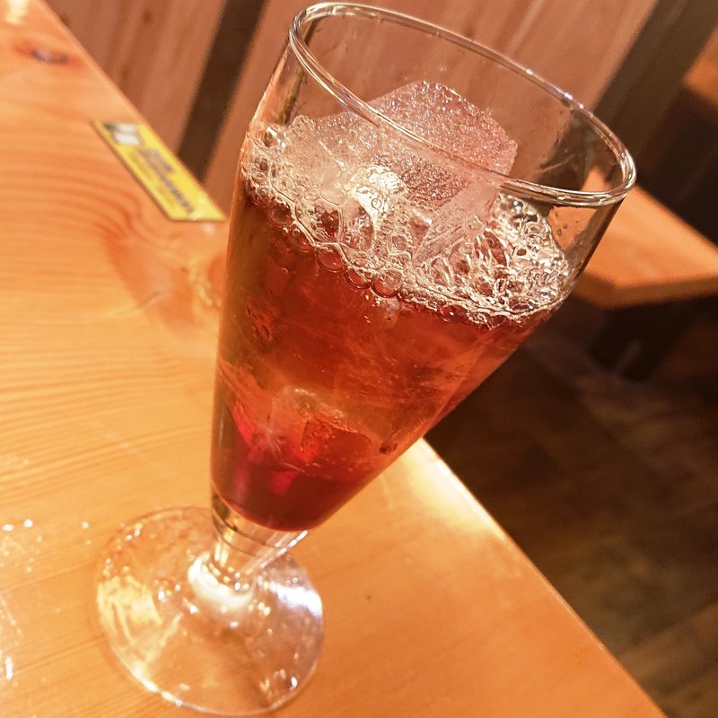 カシスソーダ(鳥貴族 長原店（東京都）)