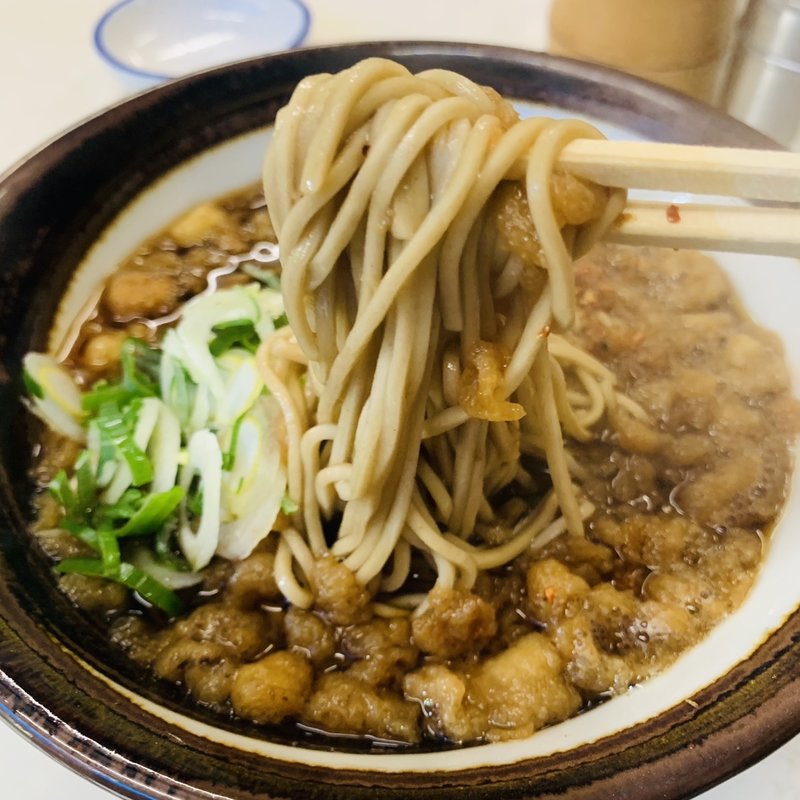 たぬきそば(仲屋製麺所)