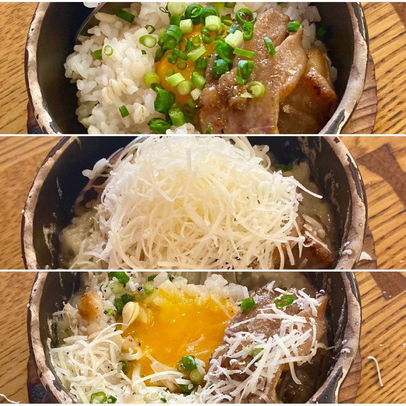 限定 マダラリゾット(海老丸らーめん)