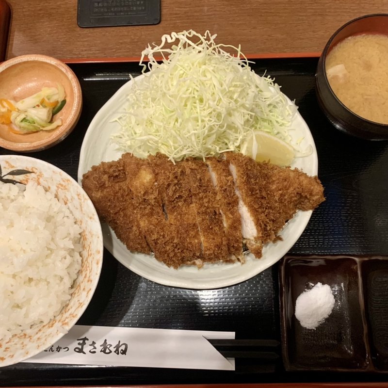 ロースカツ定食(とんかつ まさむね)
