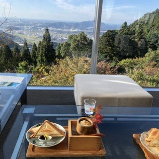 豆乳もち 黒蜜きな粉かけ
