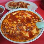 麻婆豆腐ライス+餃子