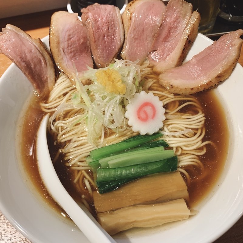 鴨醤油チャーシュー(麺屋上々)