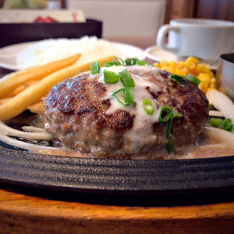 黒×黒ハンバーグランチ(ロイヤルホスト 仙台根岸店 )