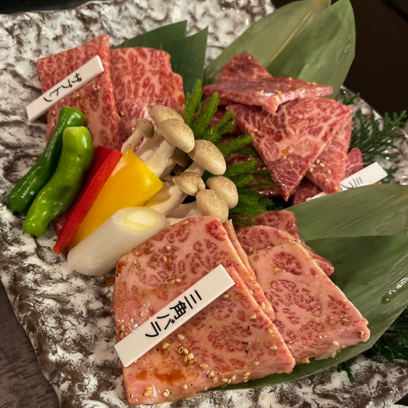 厳選三種盛り(天成閣)