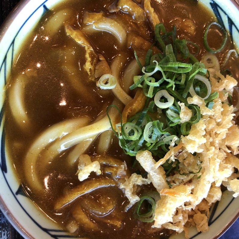 カレーうどん(丸亀製麺飯田橋サクラテラス)