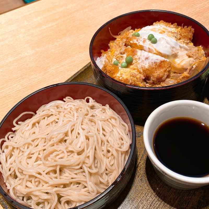 カツ丼セット(蕎麦処 上むら)