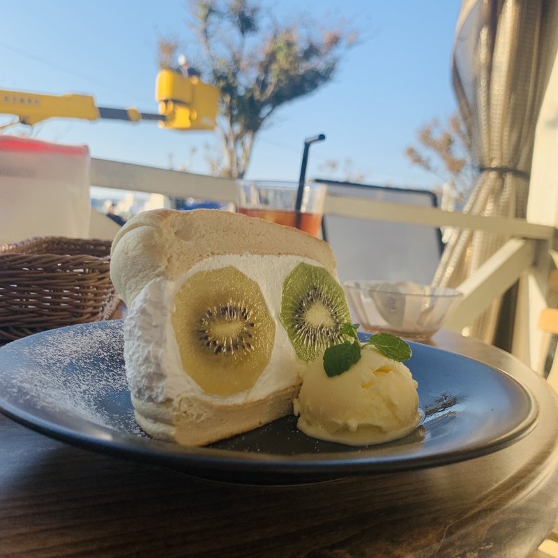 カフェデルソル　フルーツサンド(王様のたまご門司港本店 焼きカレー専門店)