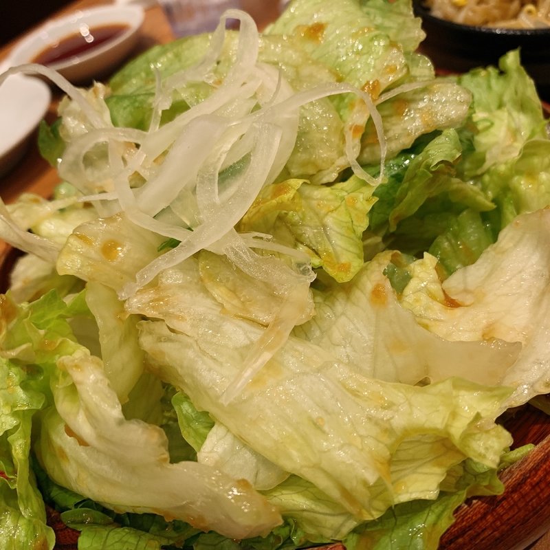 てんこ盛り山河サラダ(焼肉　山河 亀有店 )