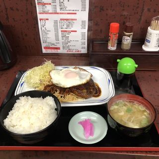 ハンバーグ定食(ソーダ食堂 )