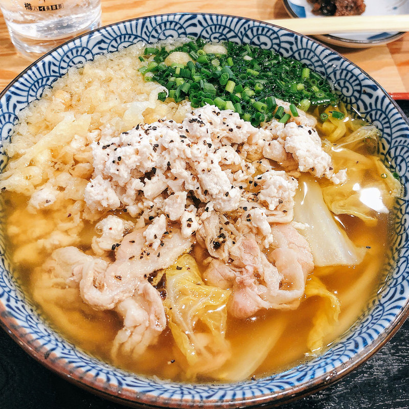 とろとろ白菜うどん(き田たけうどん)