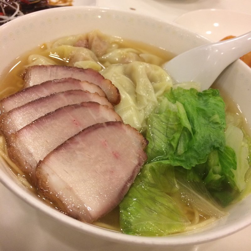 叉焼雲呑麺(神戸元町別館牡丹園 （コウベモトマチベッカンボタンエン）)