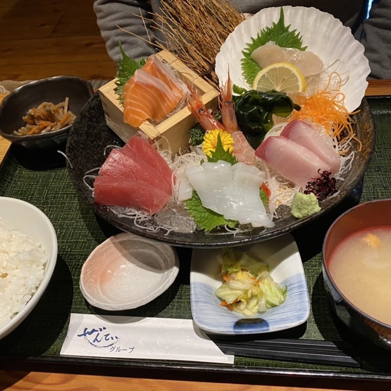 お刺身大漁ランチ(旬彩創和 ぜんてい 燕三条店 （ゼンテイ）)