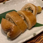 あけびの肉づめ