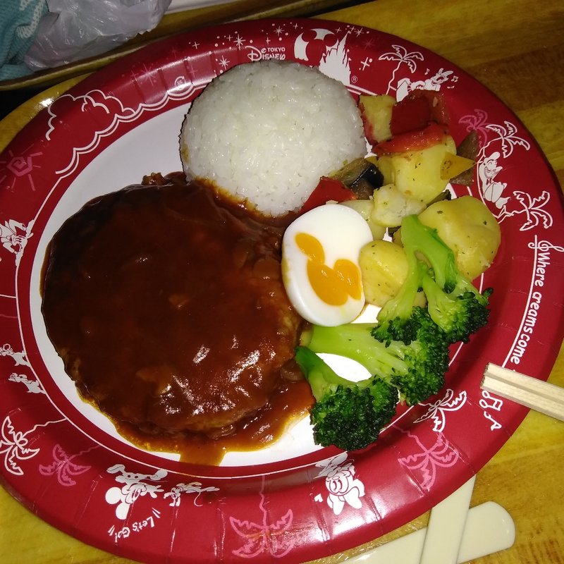 ハンバーグ(ディズニーランド)