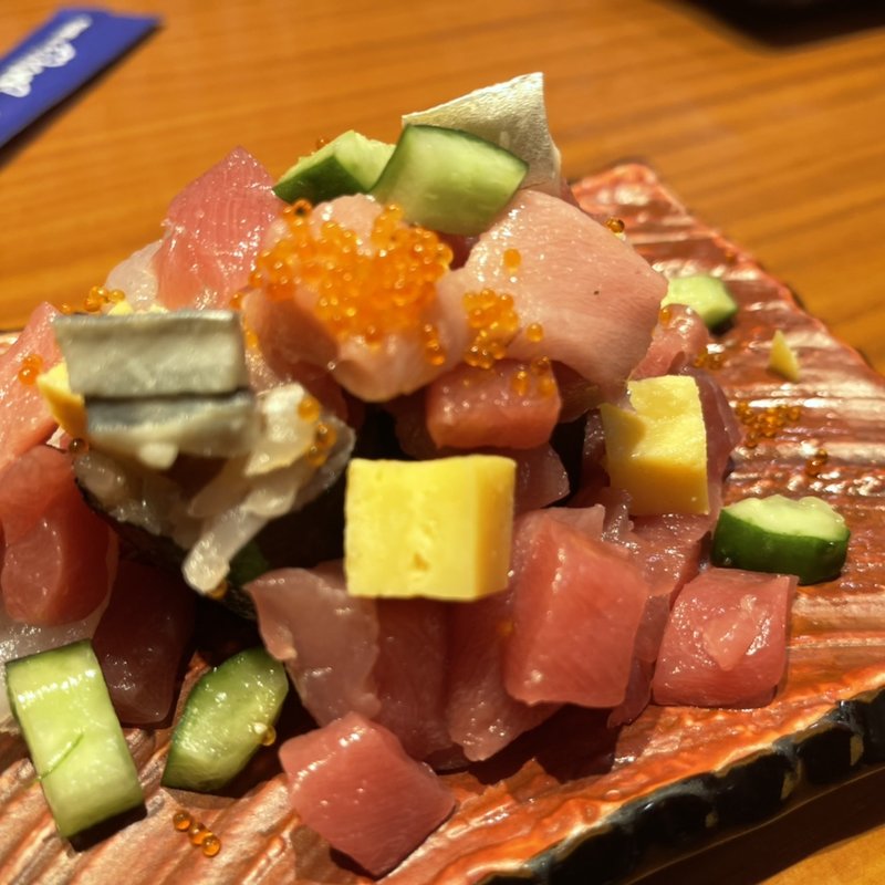 海鮮こぼし軍艦(沼津 魚がし鮨　メイワン浜松店)