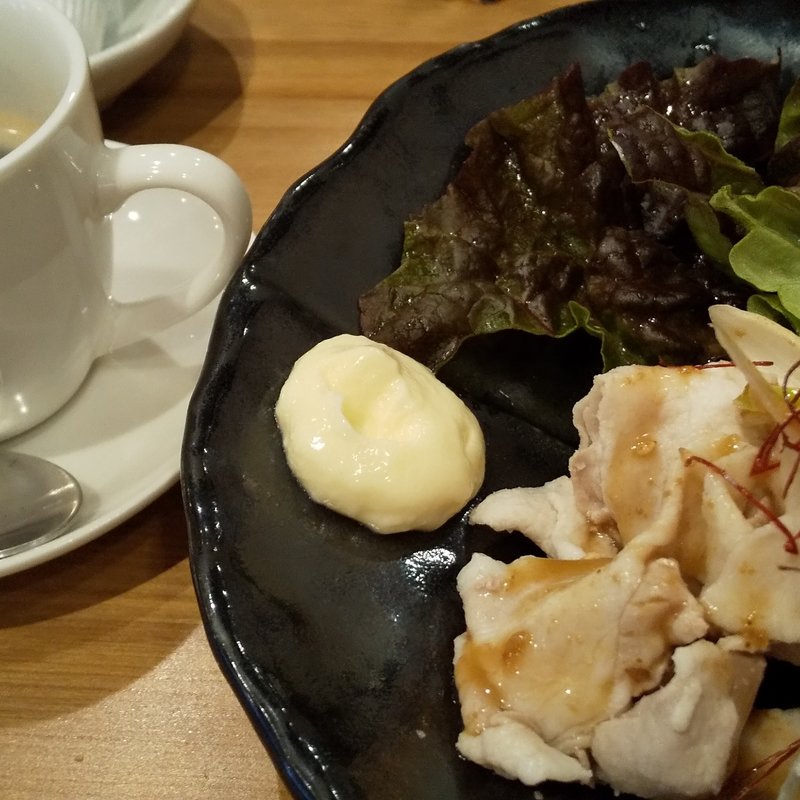 冷しゃぶ定食(ささ木)