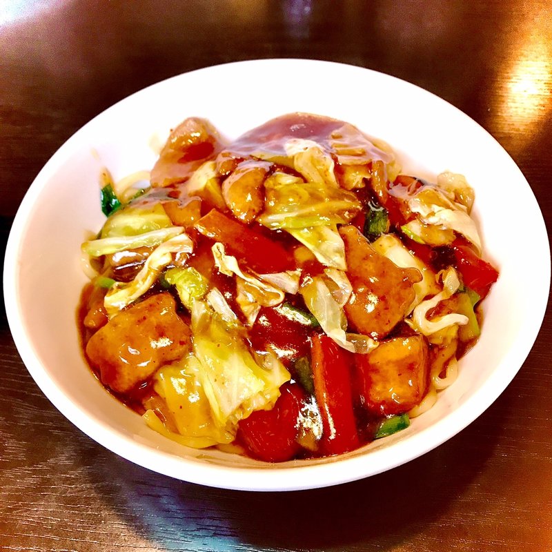 スタミナ冷やしラーメン(スタミナラーメン多幸 （スタミナラーメン タコウ）)