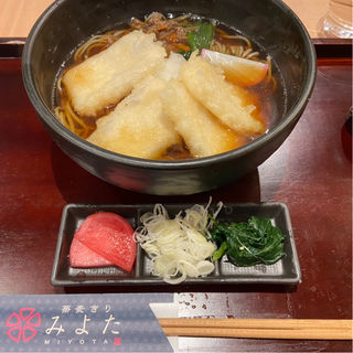 揚げ餅みぞれ蕎麦(蕎麦切り みよた)
