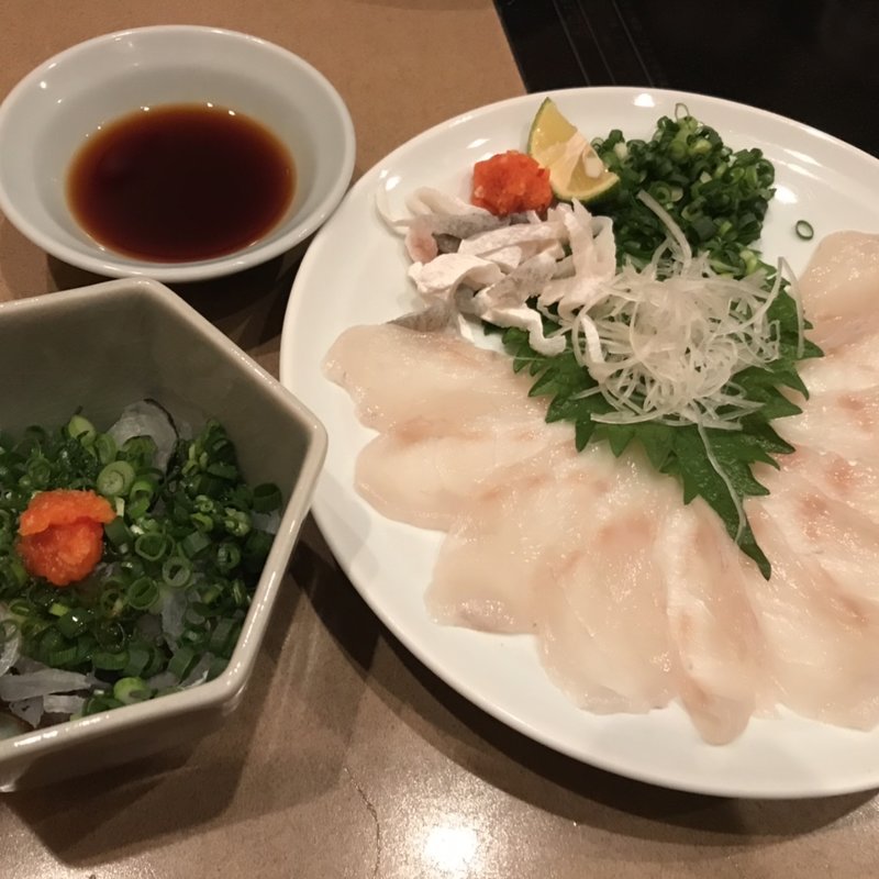 刺(玄品ふぐ 浦安の関 （ゲンピンフグ）)