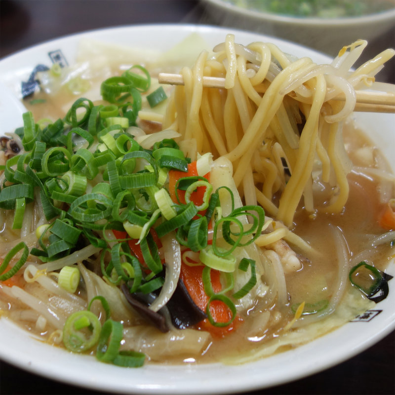 チャンポン(博多長浜ラーメン 風び(風靡) 原本店)