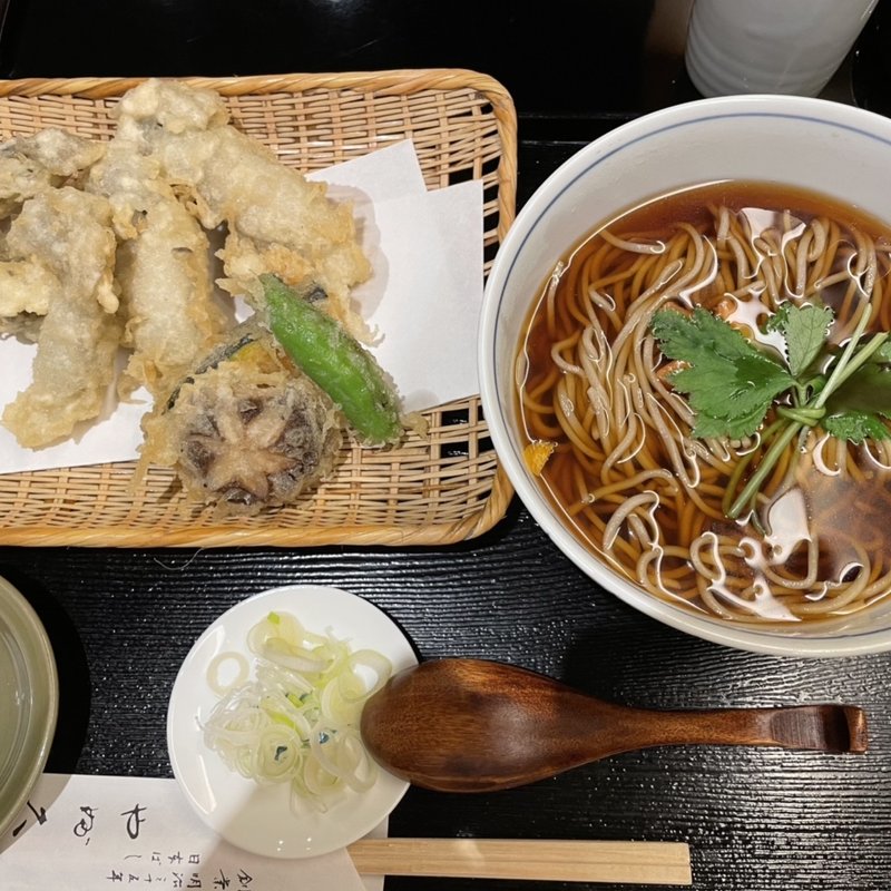 牡蠣天蕎麦(やぶ久)