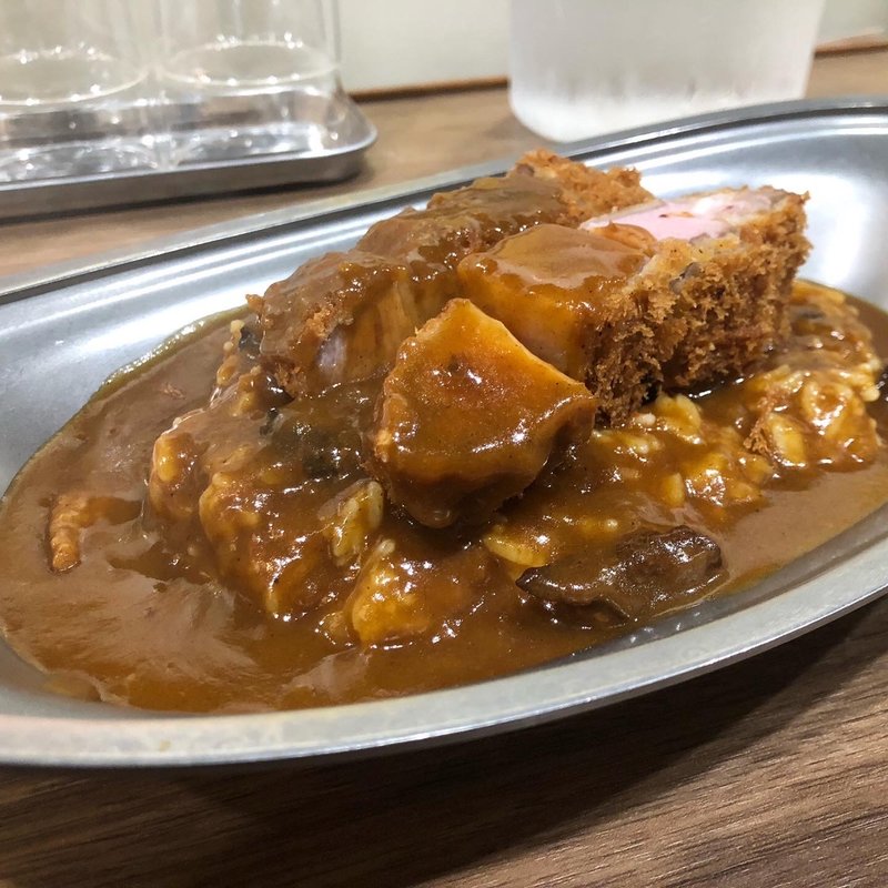 厚切勝負カツ(勝)カレー(カレー専門店 富士乃屋)