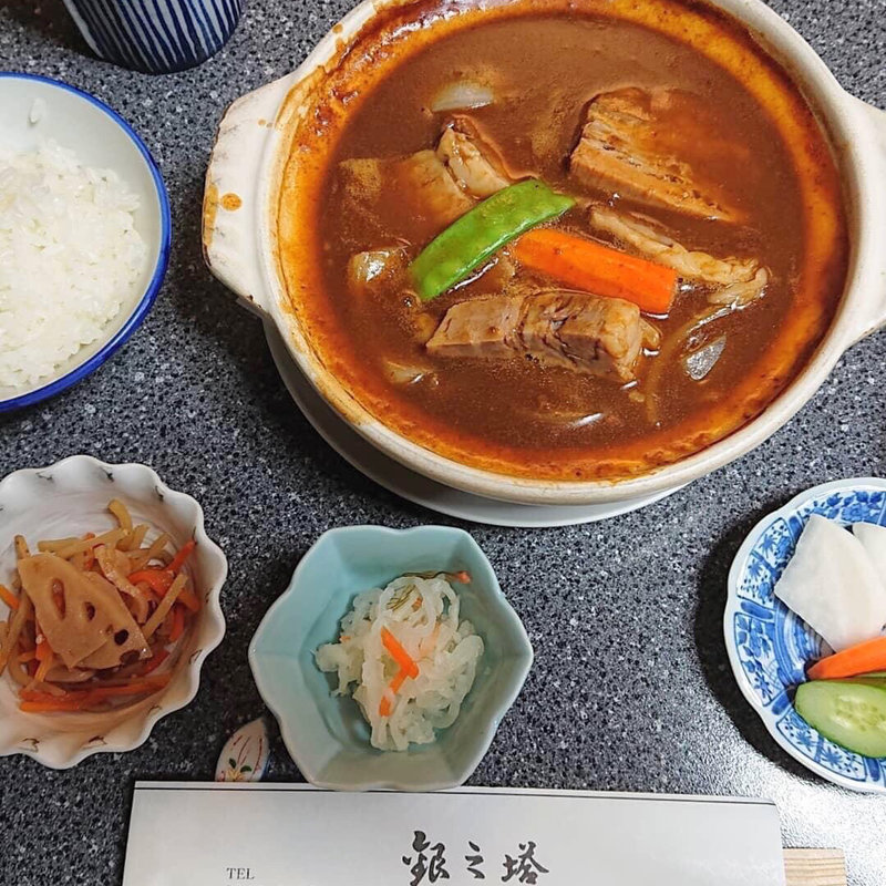 ビーフシチュー(銀の塔 )