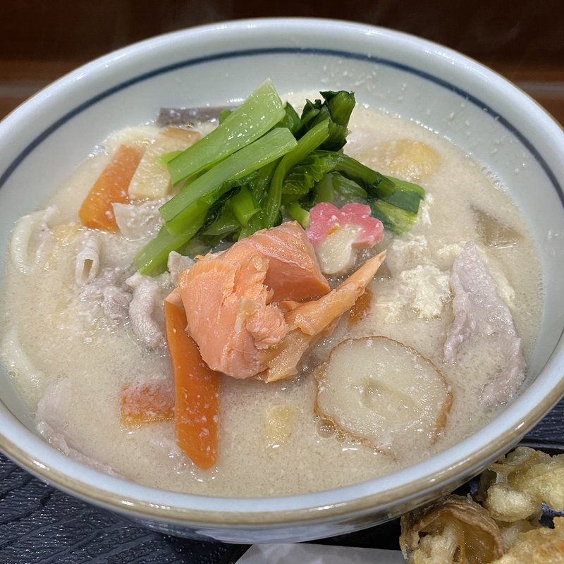 かす汁うどん(千舟屋(ちぶねや))
