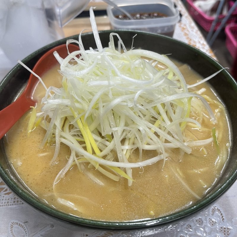 ネギ味噌ラーメン(麺処 ら塾)