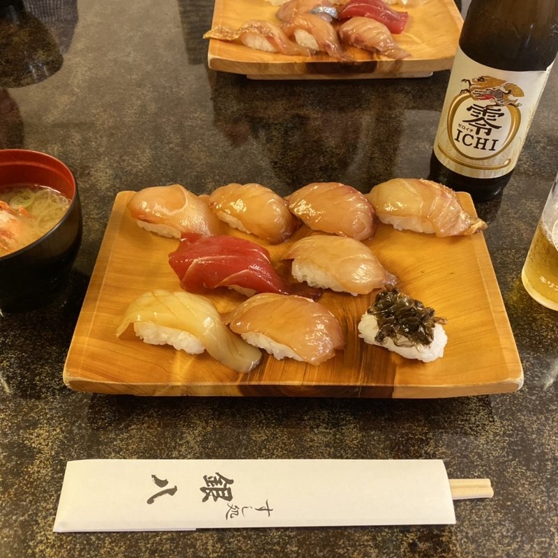 島寿司(すし処銀八 （ぎんぱち）)