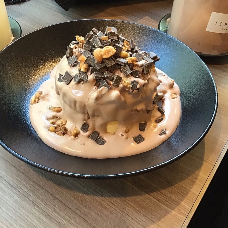 チョコレートパンケーキ(イシヤ日本橋)