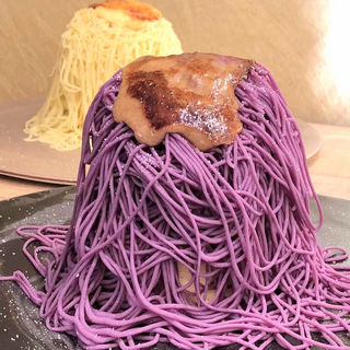 紫芋モンブラン(いもこ 自由が丘店)