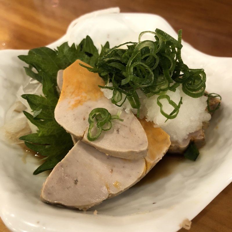 あん肝ポン酢(海鮮屋台 おくまん 鳳駅前店)