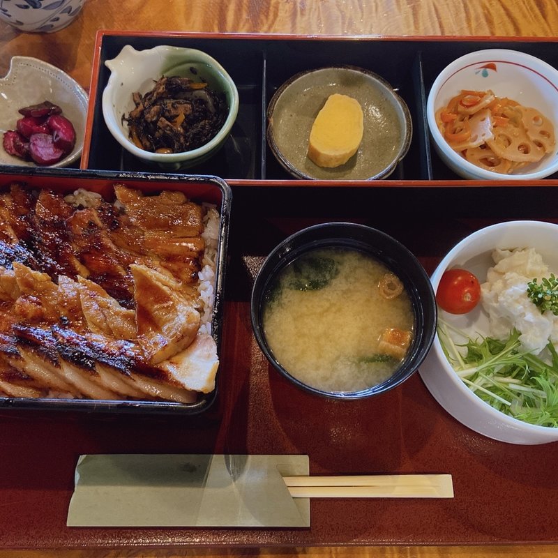 ぶたかば重Aセット(ぶたかば焼専門店　かばくろ 総本店 （ぶたかばやきせんもんてん　かばくろ）)
