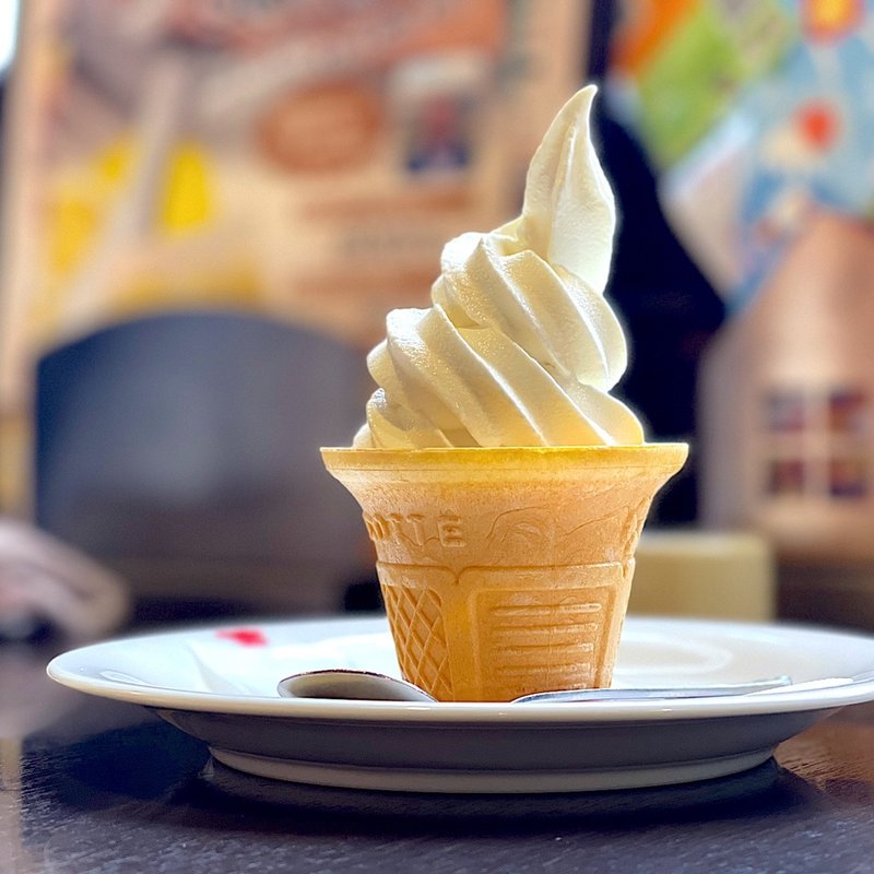 ソフトクリーム(肉の万世 新座店)