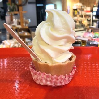 無添加ソフトクリーム 大山牧場のジャージーミルク(かまパン&フレンズ)