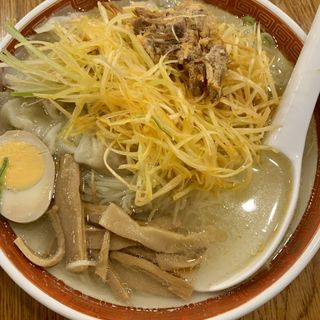 ネギ塩雲呑麺(広州市場 五反田店)