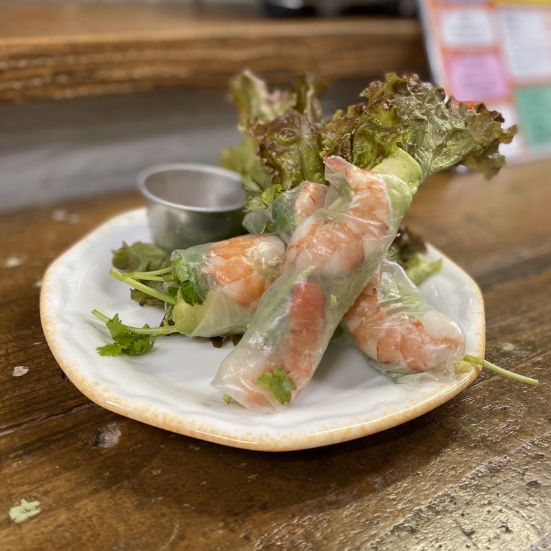 生春巻き〜エビアボ〜(路地裏酒場 ヘム)