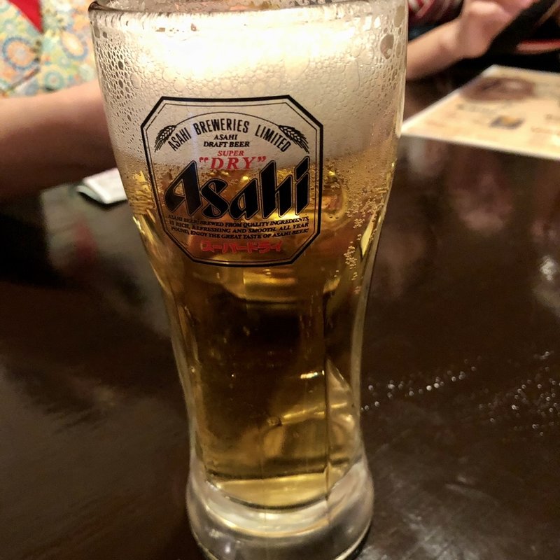 生ビール(立ち呑み処 ももたろう)