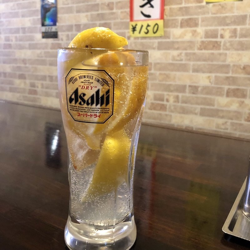 氷結レモンサワー(立ち呑み処 ももたろう)